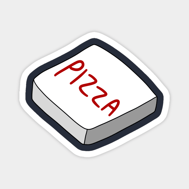 Pizza Box Magnet by saradaboru