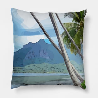 Bora bora Pillow