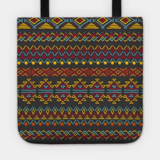 Set of geometric seamless patterns Tote