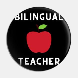 Bilingual Teacher Pin