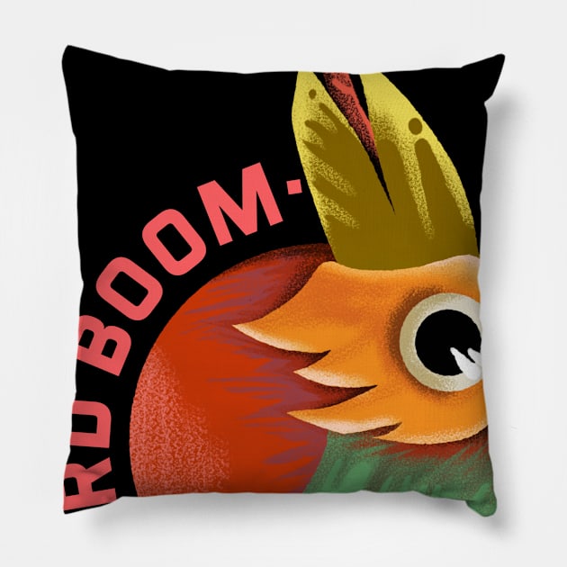 Bird Pillow by Apxwr