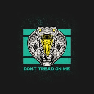 Don't tread on me Libertarian Gadsden Flag Snake T-Shirt