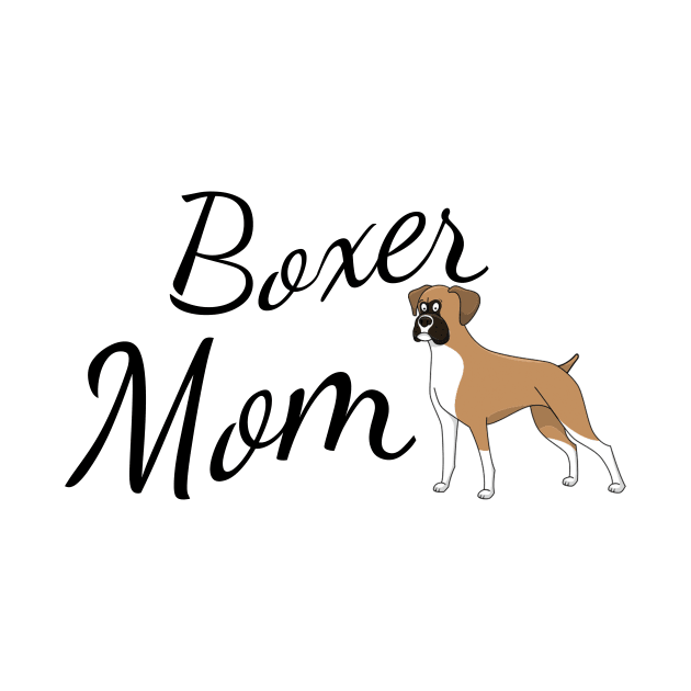 Boxer Dog Mom by tribbledesign