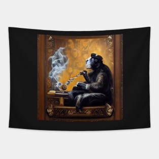 top chimp 3 Tapestry