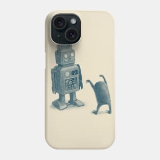 Robot vs Alien Phone Case