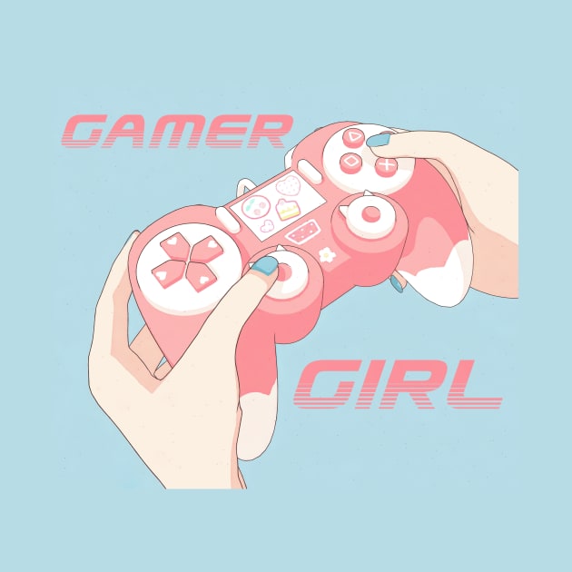 Gamer girl by geekmethat