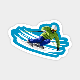 Ski Magnet