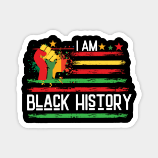 I am black history Magnet