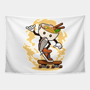 RAMEN SKATEBOARD Tapestry