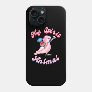 My Spirit Animal is a Cockatoo Parrot Phone Case