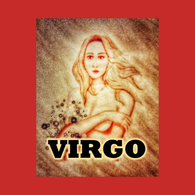 Virgo the Maiden Zodiac sign by Matt Starr Fine Art
