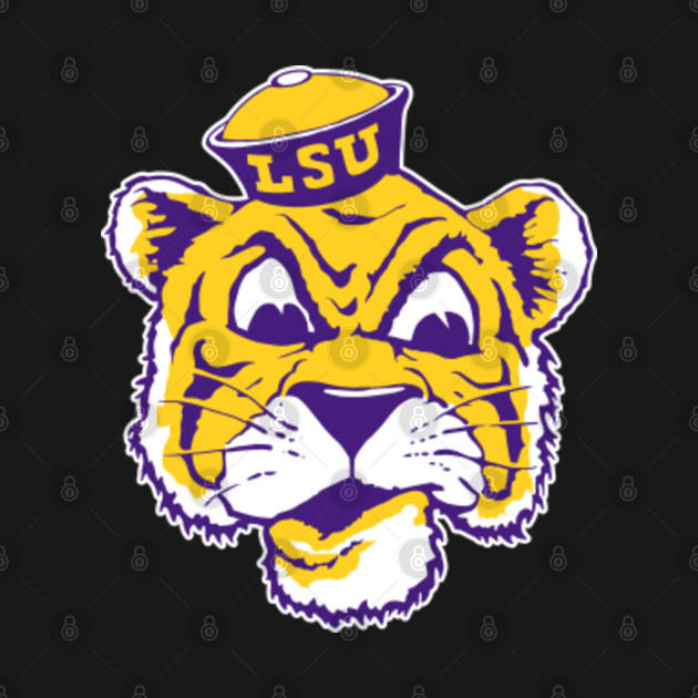 Vintage Louisiana State Tiger Mascot - Louisiana State - T-Shirt