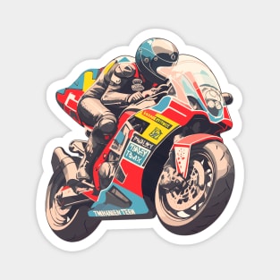 Isle of Man TT Bike Magnet