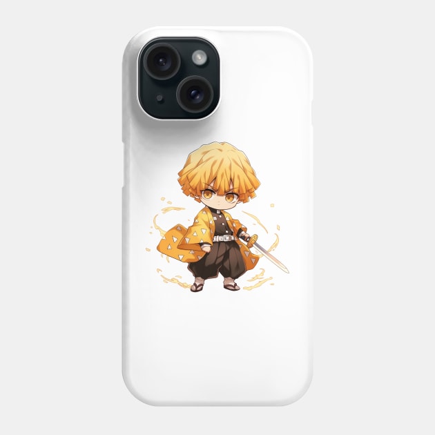 Chibi Sleepy Slayer Kimetsu no Yaiba Phone Case by Klover