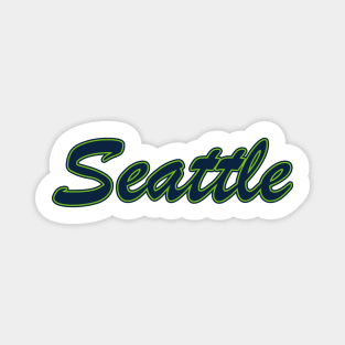 Football Fan of Seattle Magnet