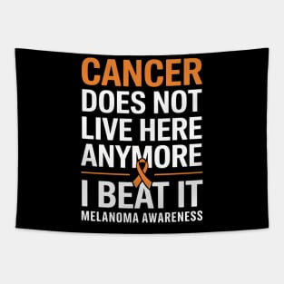 Cancer Does Not Live Here Anymore I Beat It Tapestry