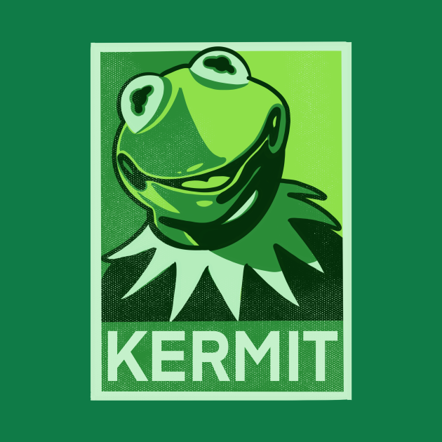 Green kermit Kermit TShirt TeePublic