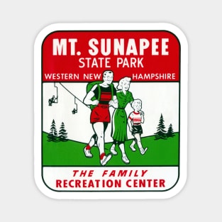 1940s Sunapee State Park Magnet