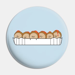 Currywurst friends Pin