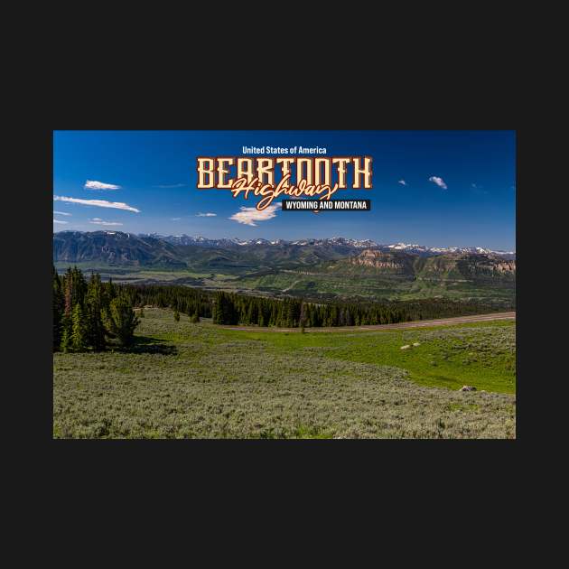 Beartooth Highway Wyoming and Montana by Gestalt Imagery