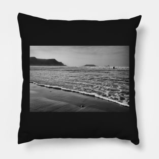 Worms Head, Rhossili Bay, Gower Pillow