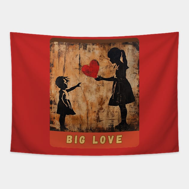 Big Love Tapestry by baseCompass