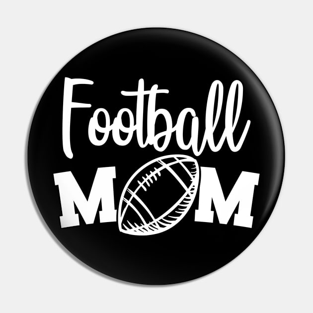 Football Mom Pin by CaptainHobbyist