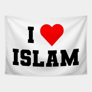 I Love Islam Tapestry