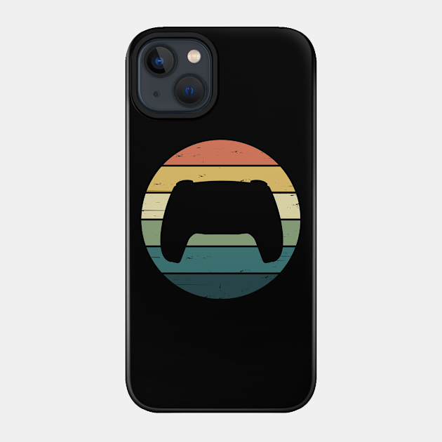 Retro Rainbow Video Game Console Controller for Gamer - Gamer - Phone Case