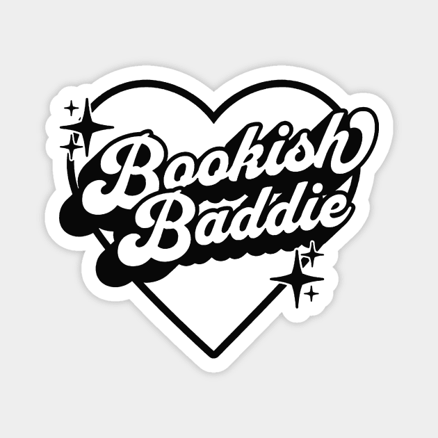 Bookish Baddie Magnet by Hamza Froug