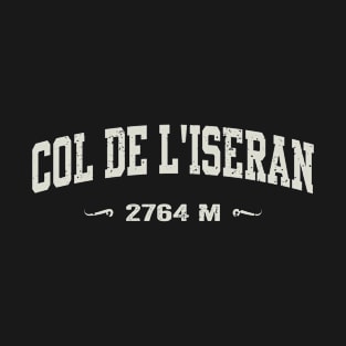 Col De L'Iseran Cycling Bike Souvenir T-Shirt