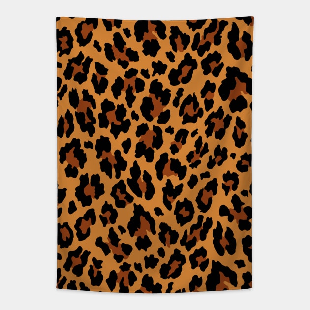 Classic Leopard Print Tapestry by gnomeapple