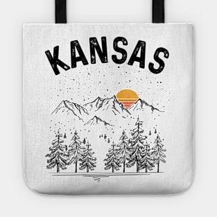 Kansas State Vintage Retro Tote