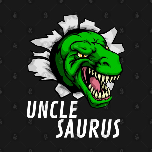 Dinosaur Uncle Saurus Family Unclesaurus by Prossori