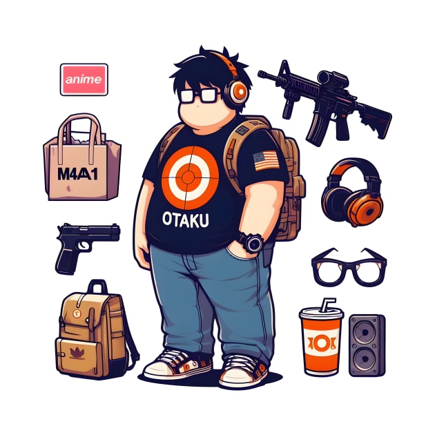 Tactical Otaku by Rawlifegraphic