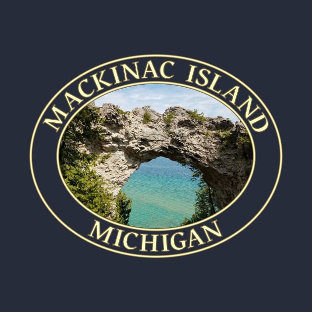 Arch Rock on Mackinac Island, Michigan by GentleSeas