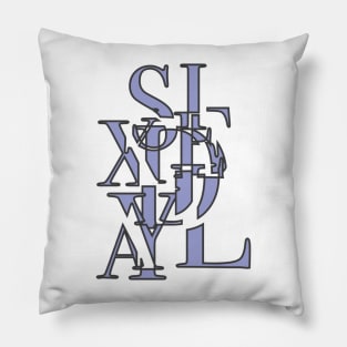 Dyslexia design Pillow