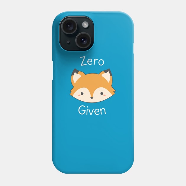 Funny Fox Pun T-Shirt Phone Case by happinessinatee