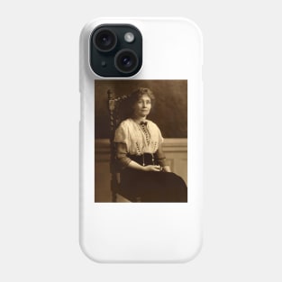 Emmeline Pankhurst Phone Case