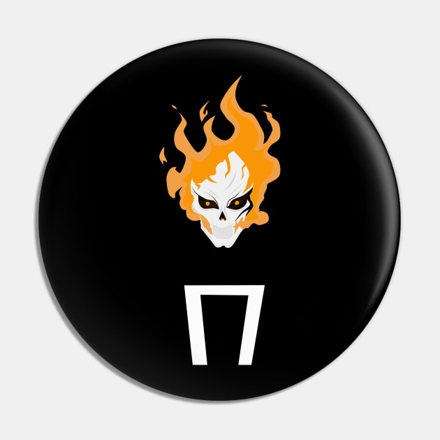 Ghost Rider : Agents of sheild Pin by HKartworks