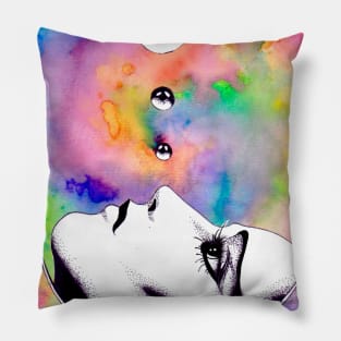 Planets Alighning Pillow