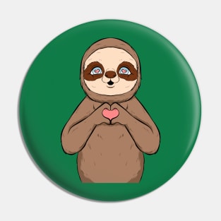 sloth cute, funny and loving Pin