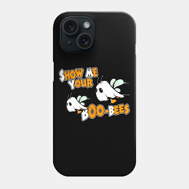 Show me your Boo-Bees Halloween Funny Party Phone Case by JaydeMargulies