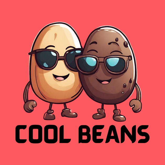 Cool Beans | Beans Pun by Allthingspunny