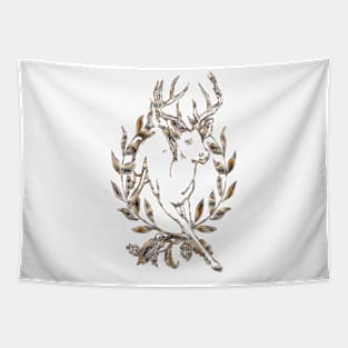 Golden deer Tapestry