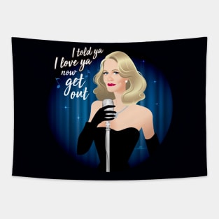 Cybill Shepherd Tapestry