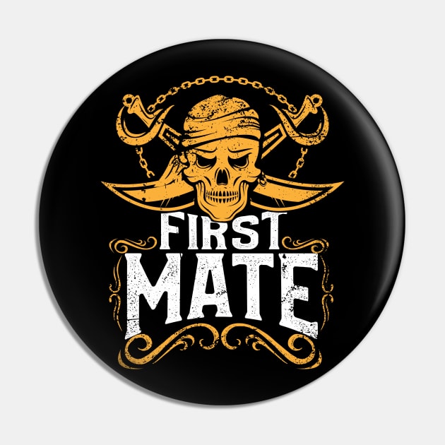FIRST MATE First Mate Pin by BEEtheTEE