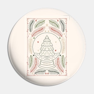 Christmas Tree Ornament Pin