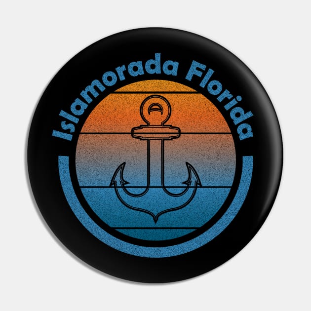 Conch Republic Sailing The Florida Keys - Islamorada Sailor Pin by eighttwentythreetees