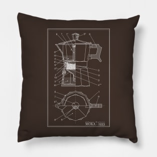 Italian Coffee (Dark Coffee edit) Pillow